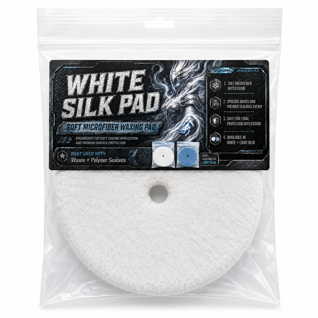 White Silk Finish Pad - Finishing Pad