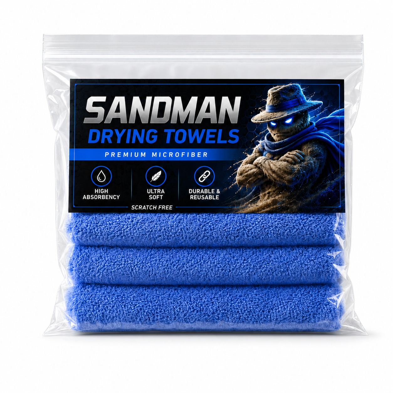 MAD Soaps Sandmans Drying Towels - Pack of 3