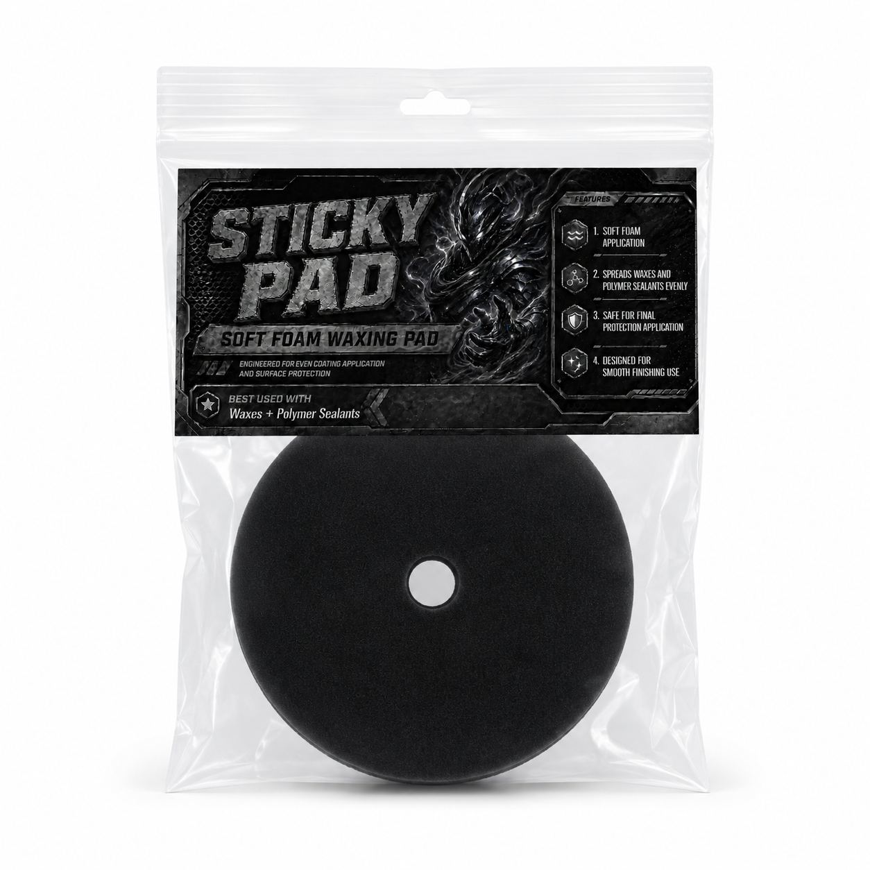 Sticky Pad - Black Waxing & Polymer Pad